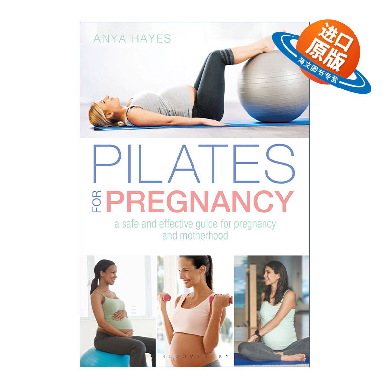 英文原版 Pilates for Pregnancy 孕期普拉提 准妈妈的安全健身指南 英文版 进口英语原版书籍