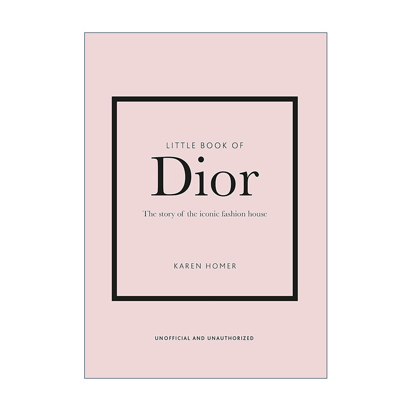 英文原版 Little Book of Dior 迪奥时尚小书 标志性时装品牌的故事 精装 英文版 进口英语原版书籍
