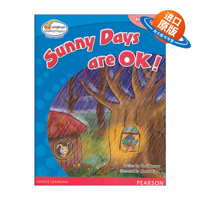 英文原版 Bright Readers L5 Sunny Days Are Ok! 小学英语分级阅读绘本5级 阳光灿烂的日子也不错 英文版 进口英语原版书籍