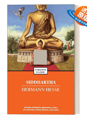 英文原版小说 Siddhartha  悉达多 赫尔曼黑塞代表小说 Enriched Classics系列 英文版 进口英语原版书籍
