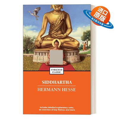 英文原版小说 Siddhartha  悉达多 赫尔曼黑塞代表小说 Enriched Classics系列 英文版 进口英语原版书籍