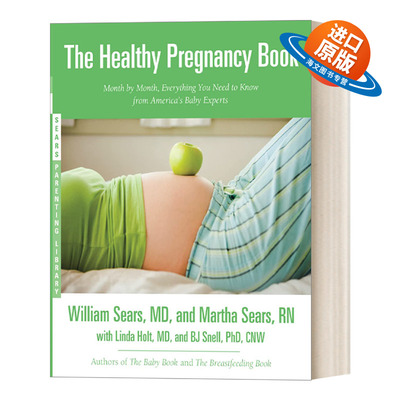 英文原版 The Healthy Pregnancy Book 西尔斯怀孕百科 英文版 进口英语原版书籍