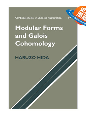 英文原版 Modular Forms and Galois Cohomology 模形式与伽罗瓦上同调 剑桥高等数学研究系列 英文版 进口英语原版书籍