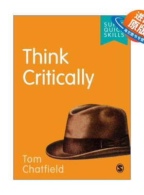 英文原版 Think Critically 如何辩证思考 SAGE学术技能入门系列 英美大学本科生学术指南 英文版 进口英语原版书籍