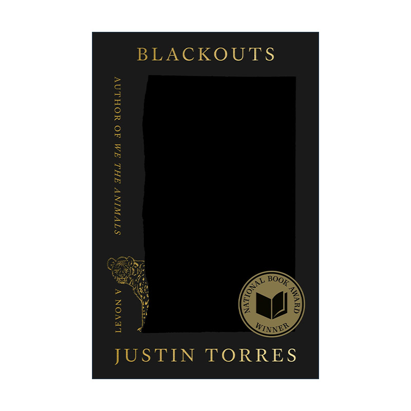 英文原版 Blackouts 断片 精装 Justin Torres 2023美国国家图书奖小说 英文版 进口英语原版书籍 书籍/杂志/报纸 文学小说类原版书 原图主图