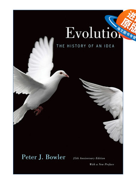 英文原版 Evolution 进化思想史 进化论历史 生命科学 Peter J. Bowler 英文版 进口英语原版书籍