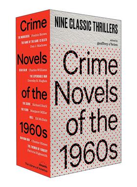 英文原版 Crime Novels of the 1960s 经典犯罪小说集 2册盒装套装 精装美国文库 英文版 进口英语原版书籍