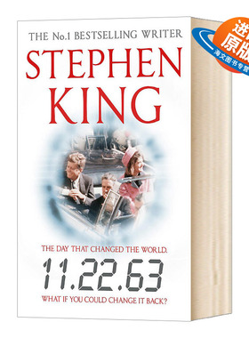 英文原版 11.22.63 拯救肯尼迪 斯蒂芬金 肯尼迪总统遇刺事件 Stephen King 英文版 进口英语原版书籍外文小说