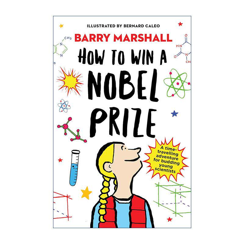 英文原版 How to Win a Nobel Prize 如何获得诺贝尔奖 儿童科学冒险小说 英文版 进口英语原版书籍图片