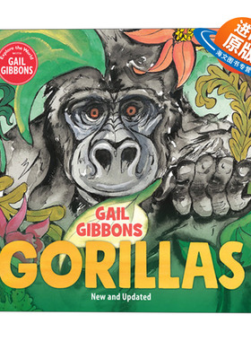 英文原版 Gorillas New & Updated Edition 大猩猩 新版 盖尔吉本斯少儿百科系列 4-8岁儿童精装科普绘本 英文版 进口英语原版书籍