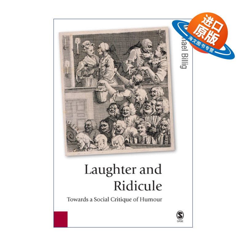 英文原版 Laughter and Ridicule 笑与嘲笑 幽默的社会性批判 迈克尔·比利希 英文版 进口英语原版书籍