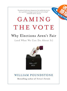 英文原版 Gaming the Vote: Why Elections Aren't Fair  选举中的谋略与博弈 为什么选举不是公平的 英文版 进口英语原版书籍