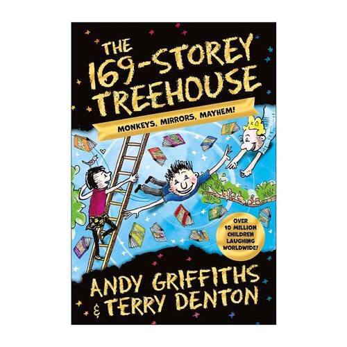 英文原版 The 169-Storey Treehouse 小屁孩树屋历险记 169层树屋故事 英文版 进口英语原版书籍