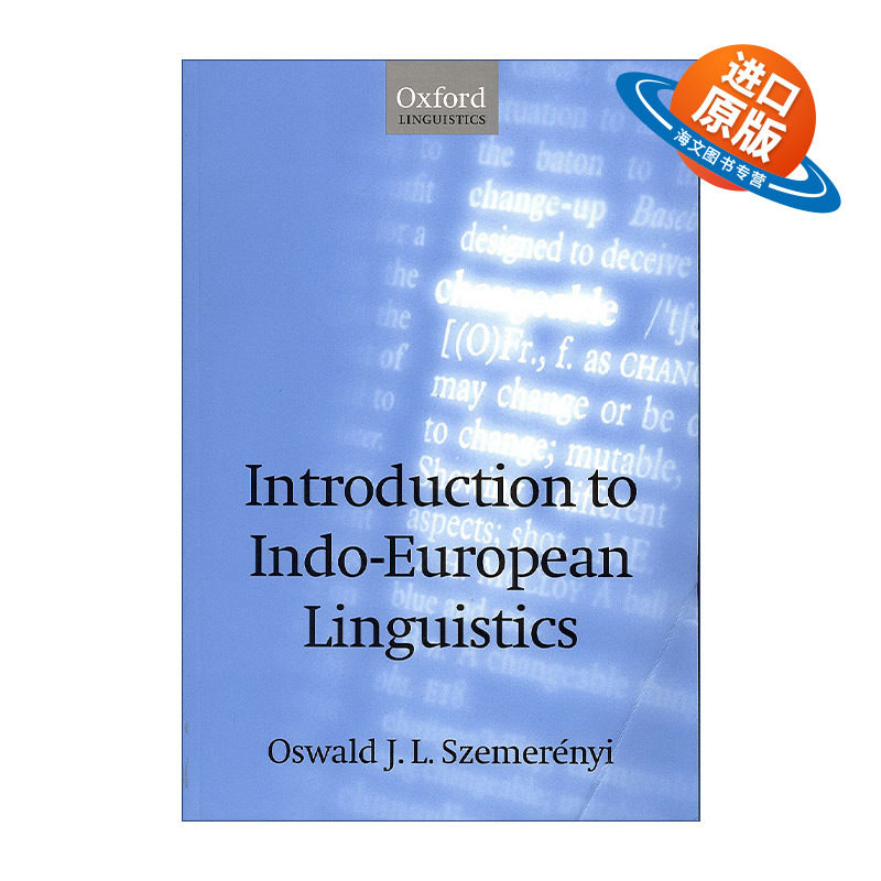 英文原版 Introduction to Indo-European Linguistics 印欧语言学概论 英文版 进口英语原版书籍