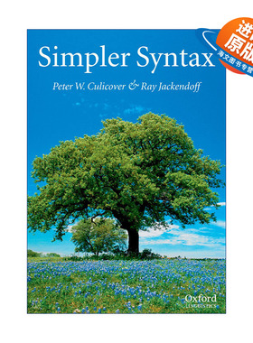 英文原版 Simpler Syntax 更简语法 英文版 进口英语原版书籍