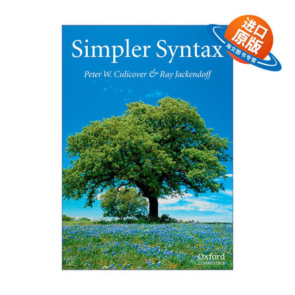 英文原版 Simpler Syntax 更简语法 英文版 进口英语原版书籍