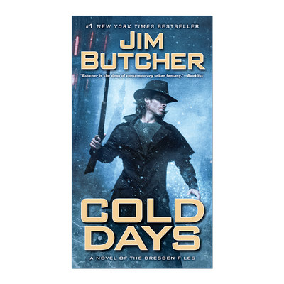 英文原版 The Dresden Files 14 Cold Days 巫师神探系列14 冰冷岁月 灵异档案 奇幻推理小说 Jim Butcher 英文版 进口英语原版书