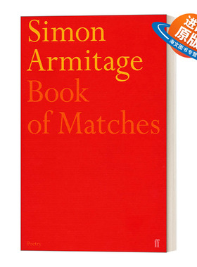 英文原版 Book of Matches 火柴之书 西蒙·阿米蒂奇诗集 英国桂冠诗人 英文版 进口英语原版书籍