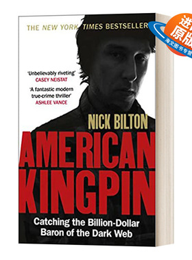 英文原版小说 American Kingpin 暗网毒枭 尼克 比尔顿 英文版 进口英语原版书籍