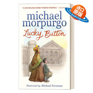 幸运按钮 Button 历史故事绘本 英文版 书籍 英文原版 进口英语原版 Lucky