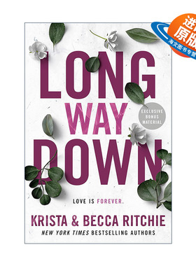 英文原版 Long Way Down 漫漫长路 浪漫小说 Krista Ritchie 英文版 进口英语原版书籍