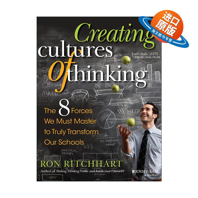 英文原版 Creating Cultures of Thinking 如何使学生成为思考者和学习者 哈佛大学教育学院课堂思考解决方案 Ron Ritchhart