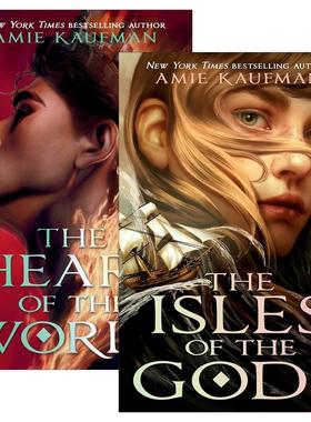 英文原版 The Isles of the Gods 众神之岛2册 青少年奇幻冒险小说 星谜档案作者艾米·考夫曼 英文版 进口英语原版书籍