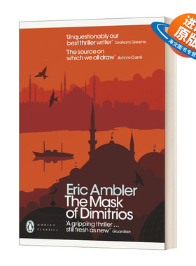 英文原版 The Mask of Dimitrios 双面恶魔 双面迪米崔 埃里克·安布勒 现代经典 英文版 进口英语原版书籍