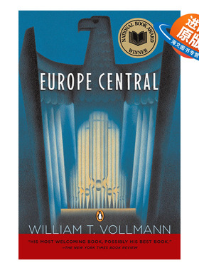 英文原版小说 Europe Central 欧洲中部 中欧 历史小说 美国国家图书奖 William T. Vollmann 英文版 进口英语原版书籍