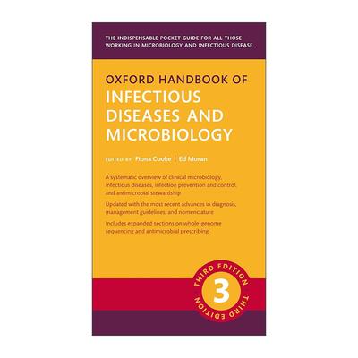 英文原版 Oxford Handbook of Infectious Diseases and Microbiology 牛津传染病和微生物学手册 第三版 英文版 进口英语原版书籍