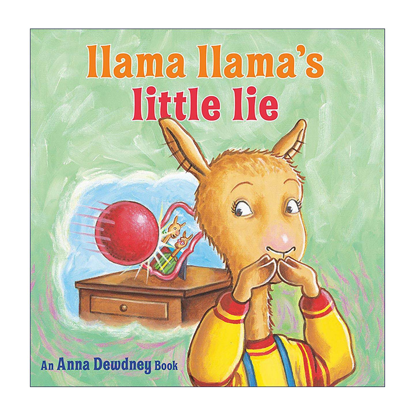 英文原版 Llama Llamas Little Lie 羊驼拉玛 小小的谎言 学会诚实 儿童经典精装绘本 安娜·杜德尼 英文版 进口英语原版书籍