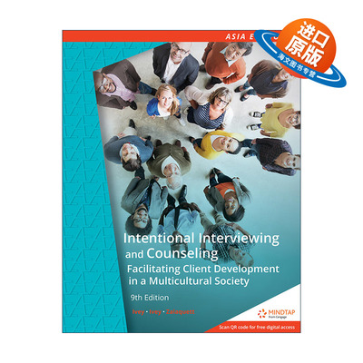 英文原版 Intentional Interviewing and Counseling 心理咨询的技巧和策略 意向性会谈和咨询 第9版 英文版 进口英语原版书籍