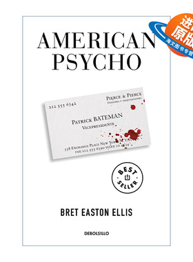 原版 American Psycho Spanish Edition 美国精神病人 西班牙语版 惊悚讽刺小说 Bret Easton Ellis 进口原版书籍