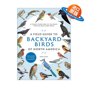 Guide 书籍 进口英语原版 North Field America Backyard 英文版 英文原版 Birds 北美庭院鸟类野外指南