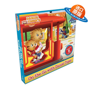 英文原版 On the Go with Daniel Tiger Boxed Set On the Go with Daniel Tiger 小老虎丹尼尔 6册盒装 准备阅读系列 英文版