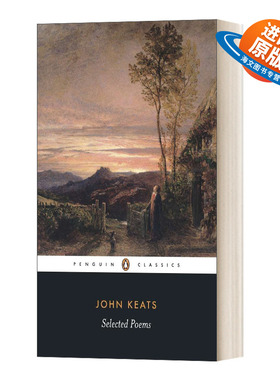 英文原版 Selected Poems Keats 济慈诗歌选集 英文版 进口英语原版书籍