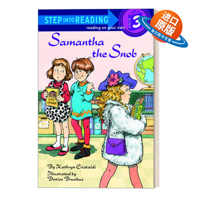 英文原版 Step into Reading 3 - Samantha the Snob 高傲的莎曼 英文版 进口英语原版书籍