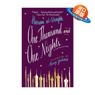 英文原版 One Thousand and One Nights 一千零一夜 天方夜谭 复述版 黎巴嫩女作家哈南·谢赫Hanan al-Shaykh 进口英语原版书籍