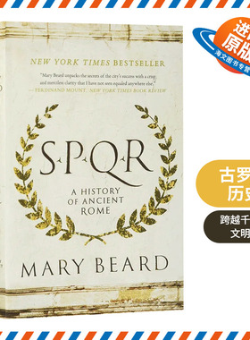 元老院与罗马人民：古罗马的历史 英文原版 SPQR: A History of Ancient Rome 英文版 进口英语书籍