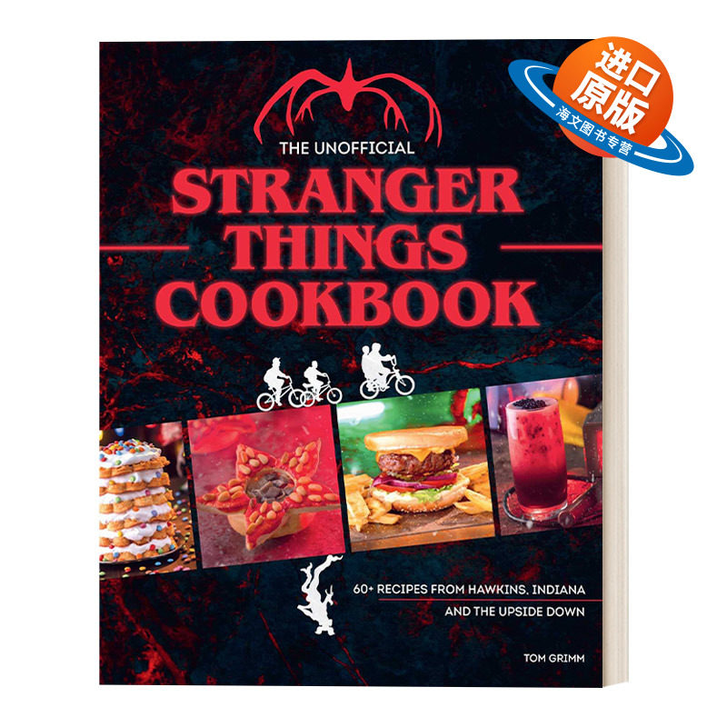 英文原版 The Unofficial Stranger Things Cookbook 怪奇物语非官方食谱 精装 英文版 进口英语原版书籍