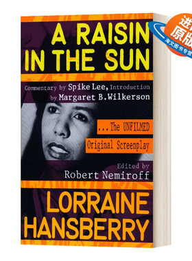 英文原版 A Raisin in the Sun The Unfilmed Original Screenplay 阳光下的葡萄干 未拍摄的原创剧本 英文版 进口英语原版书籍