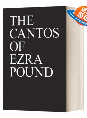 英文原版 The Cantos of Ezra Pound 埃兹拉·庞德的诗章 二十世纪最重要的诗 英文版 进口英语原版书籍