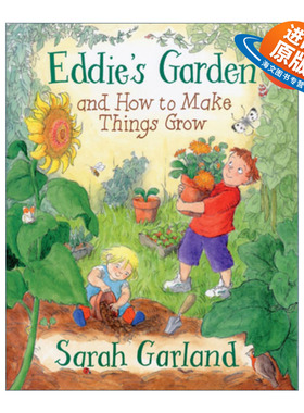 英文原版 Eddie's Garden and How to Make Things Grow 艾迪的花园 植物是如何生长的 英文版 进口英语原版书籍