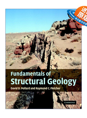 英文原版 Fundamentals of Structural Geology 构造地质学基础 David D. Pollard 精装 英文版 进口英语原版书籍