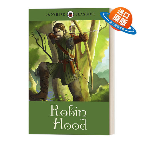 英文原版 Ladybird Classics Robin Hood 企鹅小瓢虫经典系列 罗宾汉传奇 精装 英文版 进口英语原版书籍