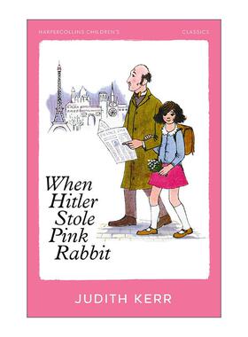 英文原版 When Hitler Stole Pink Rabbit 安娜和她的粉红兔 英文版 进口英语原版书籍