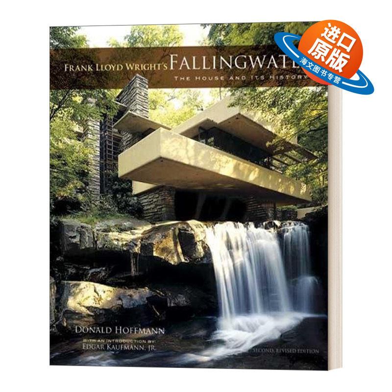 英文原版 Frank Lloyd Wright's Fallingwater 赖特的流水别墅及其历史 英文版 进口英语原版书籍