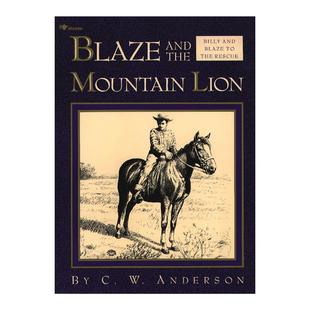 英文版 书籍 the 布雷兹与山狮 男孩和小马驹 Lion and Mountain 进口英语原版 英文原版 奇幻冒险故事 Blaze