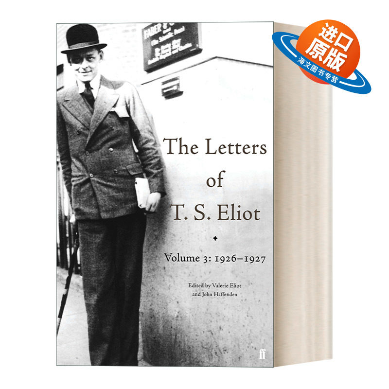 英文原版 The Letters of T. S. Eliot Volume 3 1926-1927 T.S.艾略特书信集 第三卷 精装 英文版 进口英语原版书籍