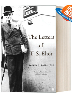 英文原版 The Letters of T. S. Eliot Volume 3 1926-1927 T.S.艾略特书信集 第三卷 精装 英文版 进口英语原版书籍